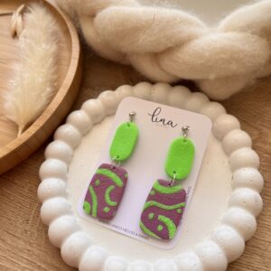 Greta verde morado