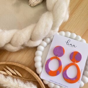 Luna mix naranja morado